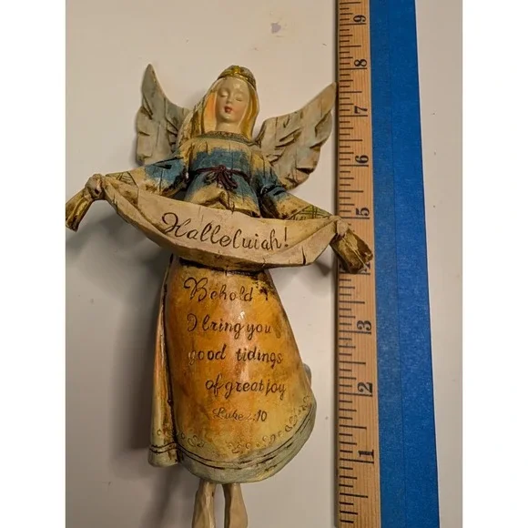 "The Promise Of Christmas" Nativity Set With Scriptures Resin 8 Piece Set - Picture 8 of 9